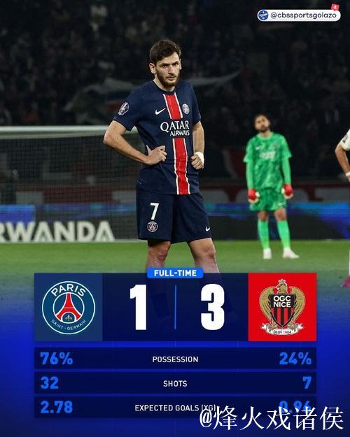 法甲-巴黎1-3不敌尼斯 联赛不败纪录被终结 法甲-巴黎1-3不敌尼斯 联赛不败纪录被终结